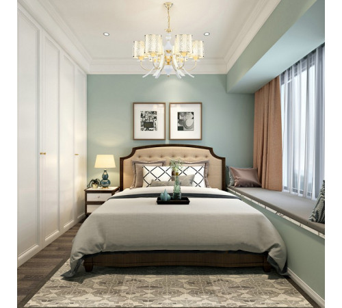 Подвесная люстра Arte Milano Florentia-6067 306067/6 Wh/Gd