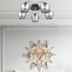 Потолочная люстра Arte Milano Amalfi 321508/5 CR+BK