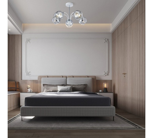 Люстра на штанге Arte Milano Napoli 326008/5A WH+CR