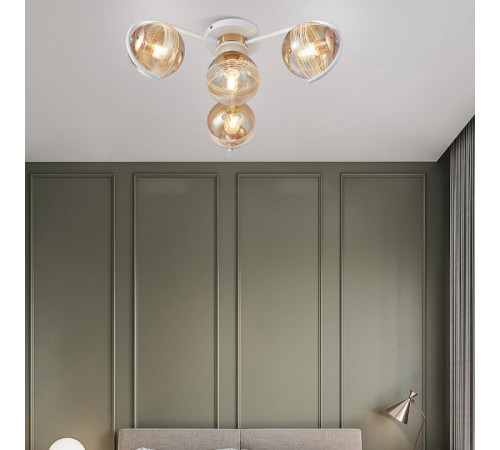 Потолочная люстра Arte Milano Amalfi 326208/3+1 WH+FG
