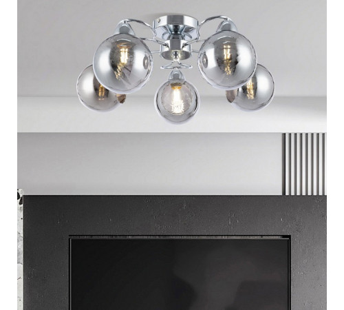 Потолочная люстра Arte Milano Amalfi 329207/5 CR Потолочная люстра Arte Milano Amalfi 329207/5 CR