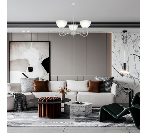 Подвесная люстра Arte Milano Amalfi 330656/3 WT+SL