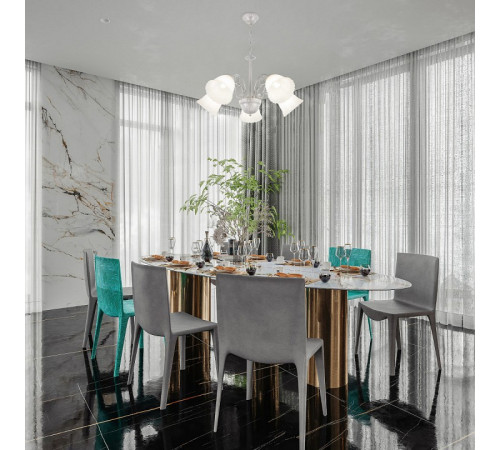 Подвесная люстра Arte Milano Amalfi 338544/5 WT+SL