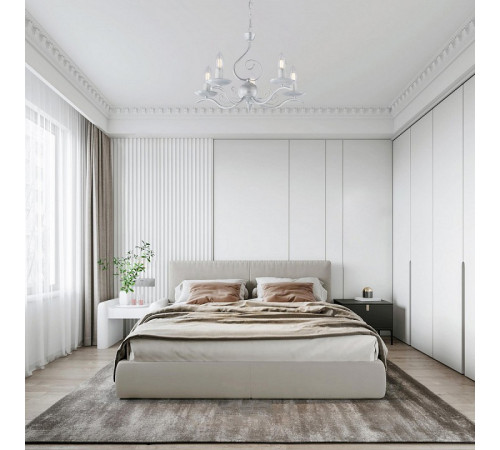 Подвесная люстра Arte Milano Amalfi 339934/5 WT+SL Подвесная люстра Arte Milano Amalfi 339934/5 WT+SL