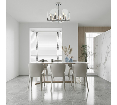 Люстра на штанге Arte Milano Sorrento 379309/6/390 CR Люстра на штанге Arte Milano Sorrento 379309/6/390 CR