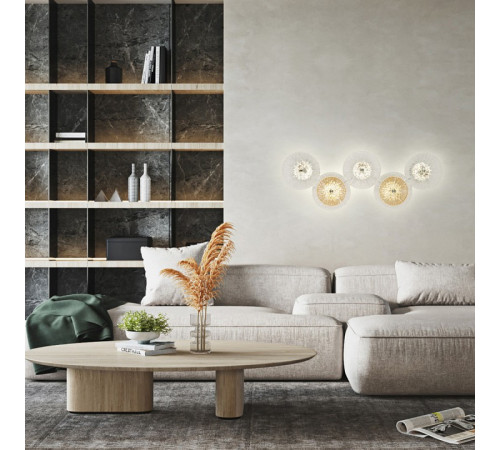 Настенный светильник Arte Milano 5.1252B.D250.H600.LED Ni