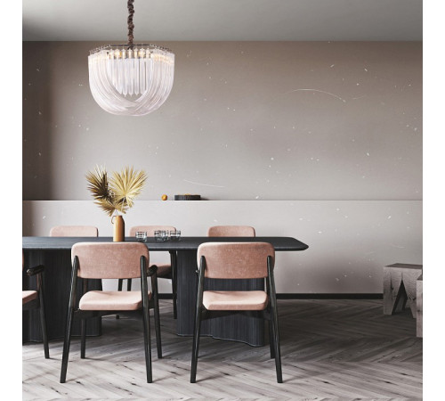 Подвесная люстра Arte Milano S.97378.D500.H380.E14.6 Ni