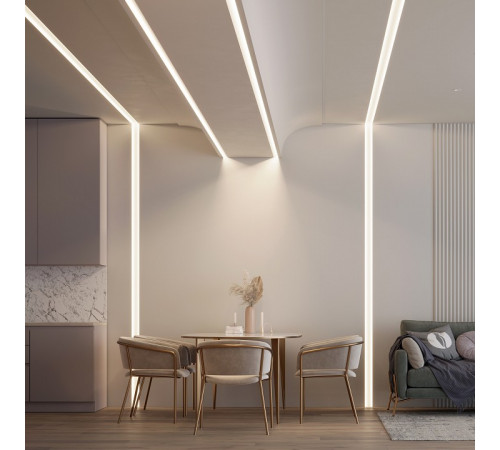 Профиль Arlight FANTOM-W45-BEVEL-2000 WHITE 039949