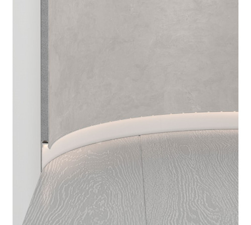 Алюминиевый профиль Arlight PLINTUS-FANTOM-BENT-H35-SIDE-2000 WHITE 043675(1)