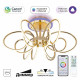 Люстра на штанге Citilux Salma smart CL224A162