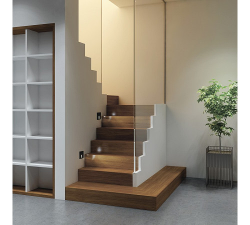 Подсветка для ступеней лестницы Denkirs Troms DK1030-BK Подсветка для ступеней лестницы Denkirs Troms DK1030-BK