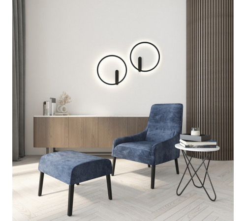 Настенный светильник Denkirs Round DK5035-BK Настенный светильник Denkirs Round DK5035-BK