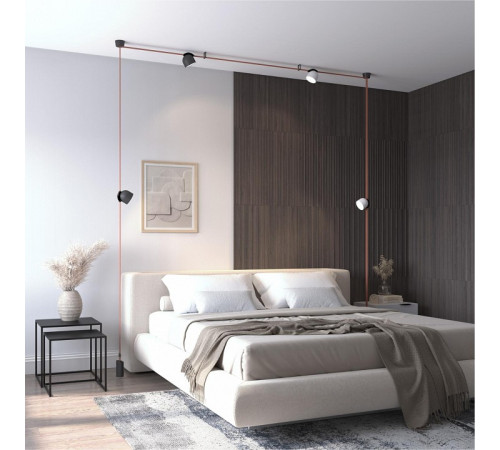 Трековый однофазный светильник Denkirs Belty Spot DK5543-BK Трековый однофазный светильник Denkirs Belty Spot DK5543-BK