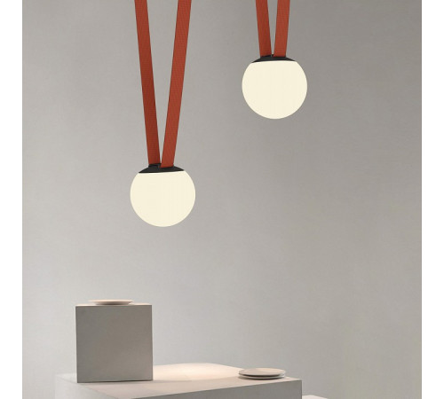 Трековый однофазный светильник Denkirs Belty orb DK5552-BK