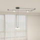 Трековый однофазный светильник Denkirs Belty Flow DK5565-WH+BK