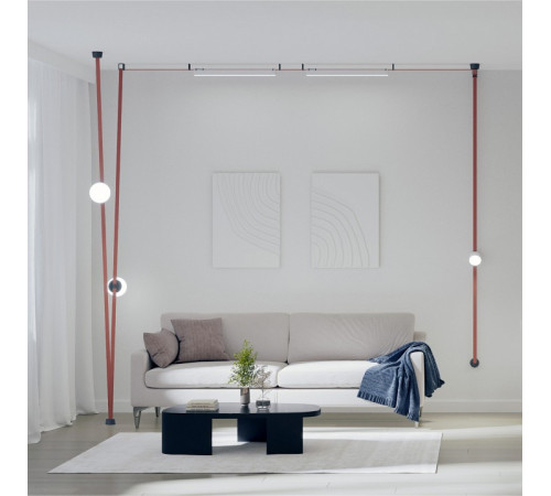 Трековый однофазный светильник Denkirs Belty linear DK5576-WH Трековый однофазный светильник Denkirs Belty linear DK5576-WH