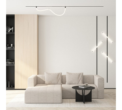 Трековый однофазный светильник Denkirs Smart Ray DK8060-BK Трековый однофазный светильник Denkirs Smart Ray DK8060-BK