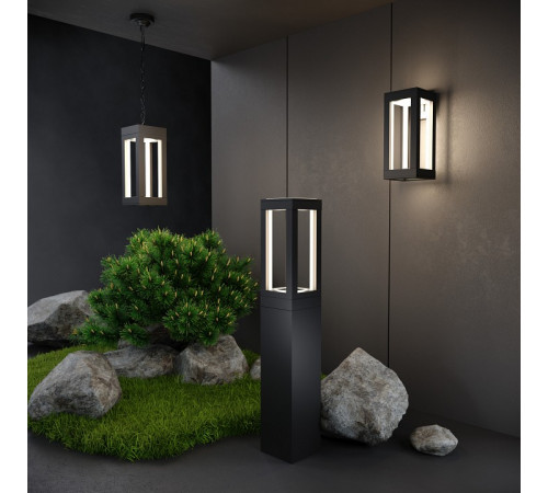 Ландшафтный светодиодный светильник Elektrostandard Frame 1529 TECHNO LED черный 4690389172380 a051859 Ландшафтный светодиодный светильник Elektrostandard Frame 1529 TECHNO LED черный 4690389172380 a051859