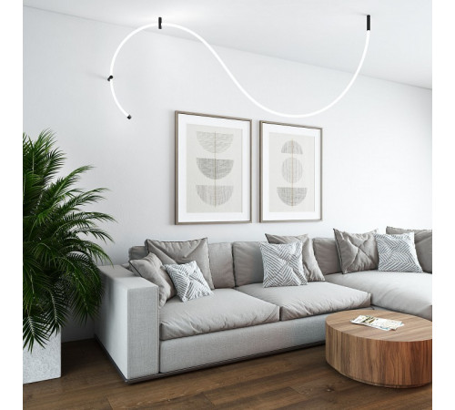 Заглушка для круглого гибкого неона Elektrostandard Full light FL 28/20 черный 4690389195884 a063439
