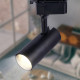 Трековый однофазный светильник ЭРА TR5-10 COB BK Б0049051