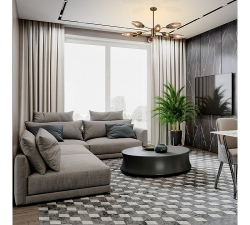 Люстра на штанге Escada Desire 10165/8PL Copper