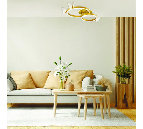 Потолочная люстра Escada Aldania 10225/2LED BL Потолочная люстра Escada Aldania 10225/2LED BL