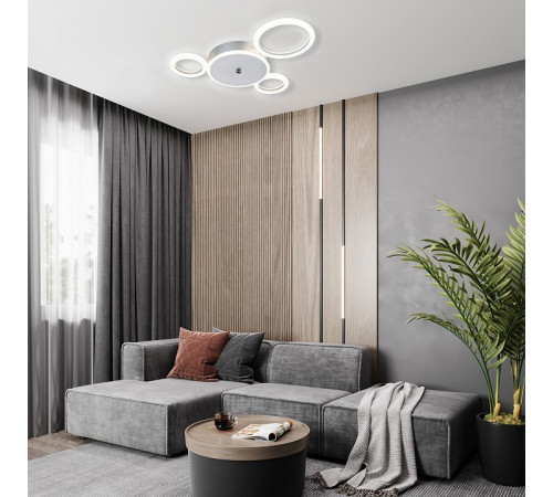 Потолочный светильник Escada Saturn 10268/4LED Silver