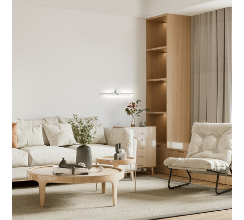 Настенный светильник Escada Line 10281/1LED Silver Настенный светильник Escada Line 10281/1LED Silver