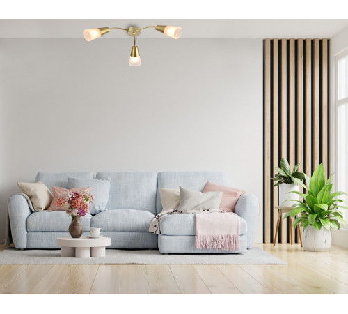 Потолочный светильник Escada Aquilegia 1100/3P Gold