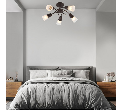 Люстра на штанге Escada Calla 1109/5P Wenge Люстра на штанге Escada Calla 1109/5P Wenge