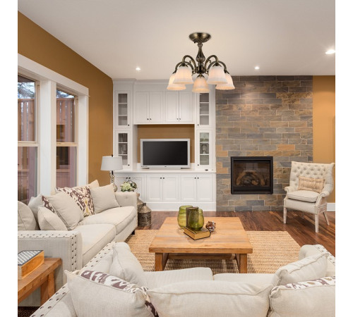 Потолочная люстра Escada Versailles 1114/5PL Bronze