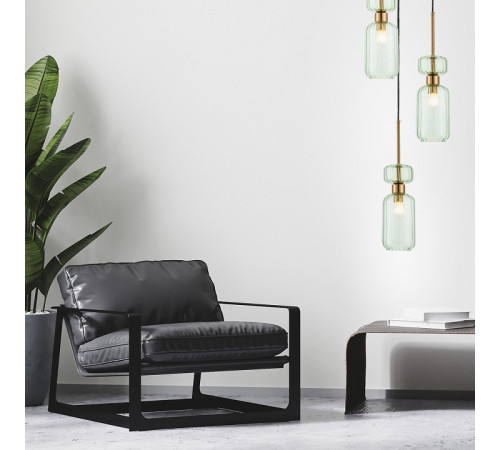 Подвесной светильник Escada Gloss 1141/1S Chrome/Green