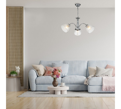 Подвесной светильник Escada Freesia 658/3PL Chrome