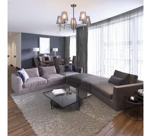 Люстра на штанге Escada Faith 694/5PL Nickel Люстра на штанге Escada Faith 694/5PL Nickel