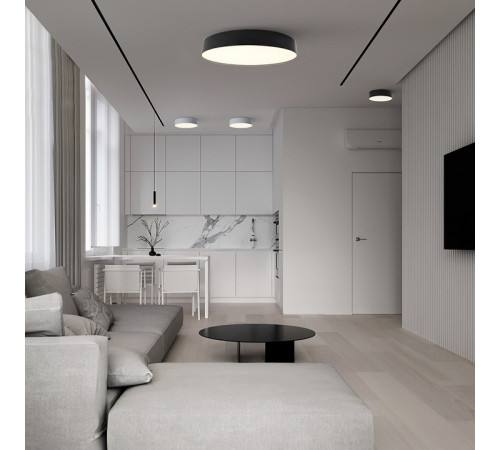 Потолочный светодиодный светильник Feron Simple matte AL200 48076