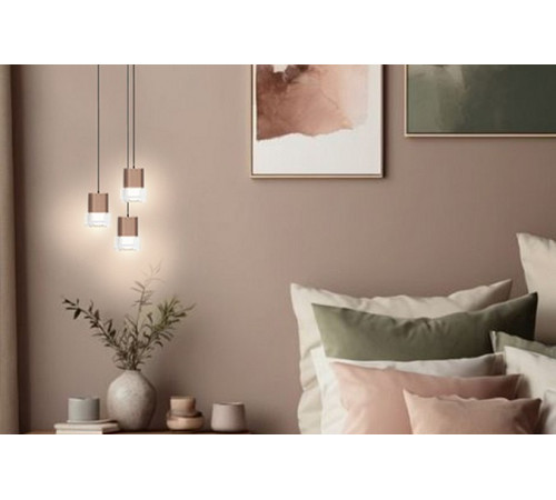 Подвесной светильник Italline IT014-0203 rose gold Подвесной светильник Italline IT014-0203 rose gold