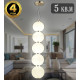 Подвесной светильник Natali Kovaltseva LED LAMPS 81100/5C GOLD WHITE