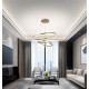 Подвесная люстра Natali Kovaltseva Oreol LED LAMPS 81299