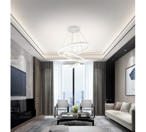 Подвесная люстра Natali Kovaltseva Oreol LED LAMPS 81277