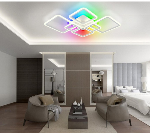 Потолочная люстра Natali Kovaltseva Spektr LED LAMPS 81441 Потолочная люстра Natali Kovaltseva Spektr LED LAMPS 81441