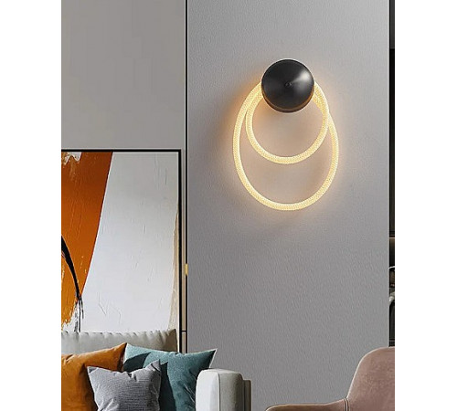Настенный светильник Lightera Tura LE103W-47BA STEEL Настенный светильник Lightera Tura LE103W-47BA STEEL
