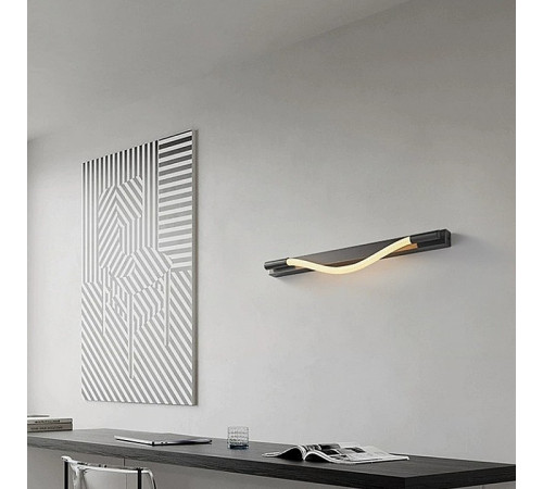Настенный светильник Lightera Tura LE103W-80B Настенный светильник Lightera Tura LE103W-80B