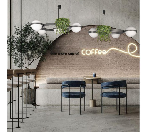 Подвесная люстра Loft IT Jardin 10121/2 Dark grey Подвесная люстра Loft IT Jardin 10121/2 Dark grey