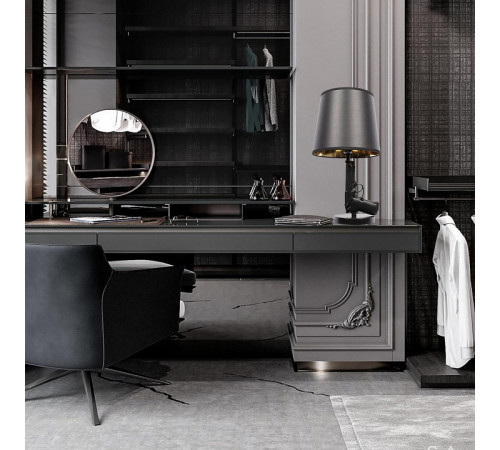 Настольная лампа Loft IT Arsenal 10136/A Dark grey