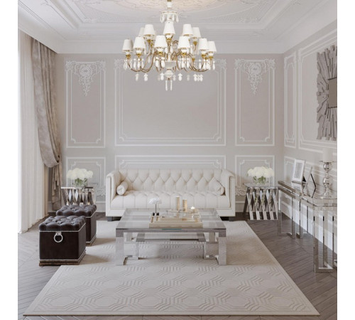 Подвесная люстра Loft IT Grace 10203/12+8 White Подвесная люстра Loft IT Grace 10203/12+8 White