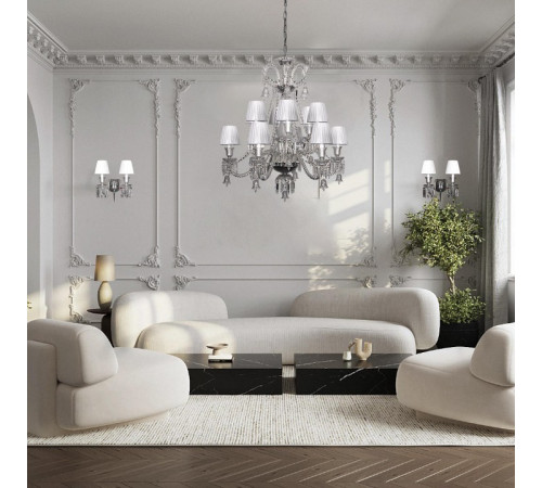 Подвесная люстра Loft IT Zenith 10210/6 White Подвесная люстра Loft IT Zenith 10210/6 White