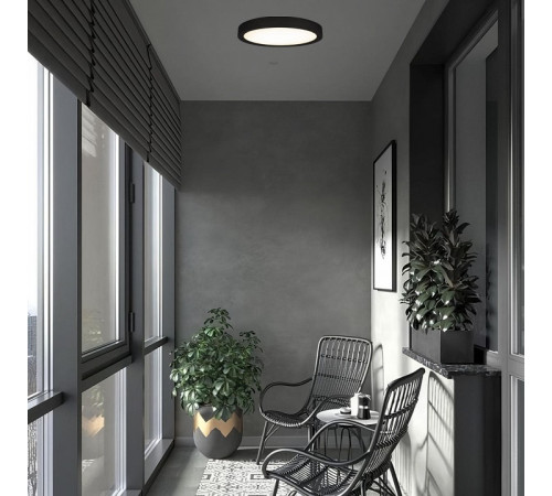 Потолочный светильник Loft IT Extraslim 10227/24 Black Потолочный светильник Loft IT Extraslim 10227/24 Black