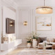 Настенный светильник Loft IT Nevada 10297W French gold