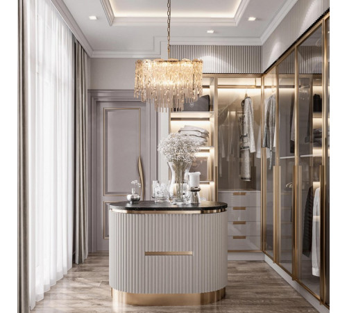 Подвесная люстра Loft IT Florida 10298/600 French gold