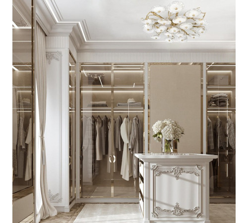 Потолочная люстра Loft IT Bloom 10352/800C AB Потолочная люстра Loft IT Bloom 10352/800C AB